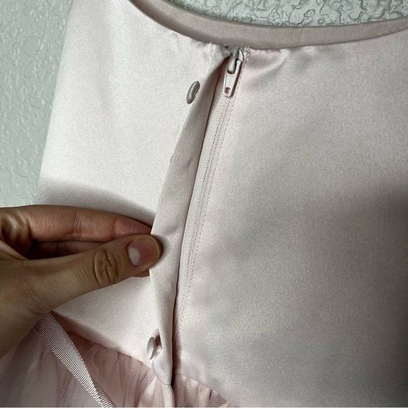 Us Angels Soft Pink Ballerina Flower Girl Dress Size 6X Beautiful Graceful 6 - Picture 10 of 16